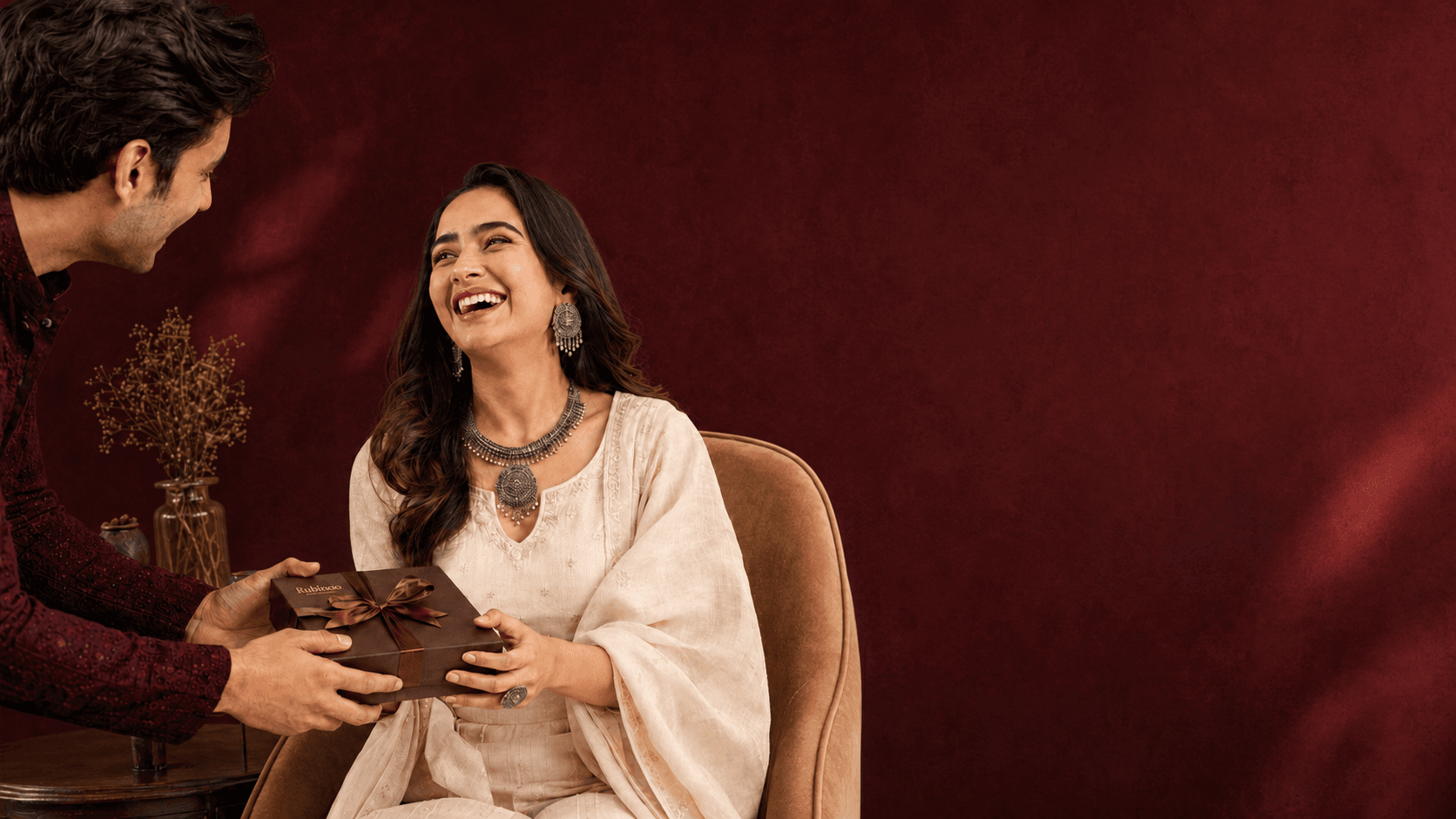 This rakhi gift her something she’ll actually wear