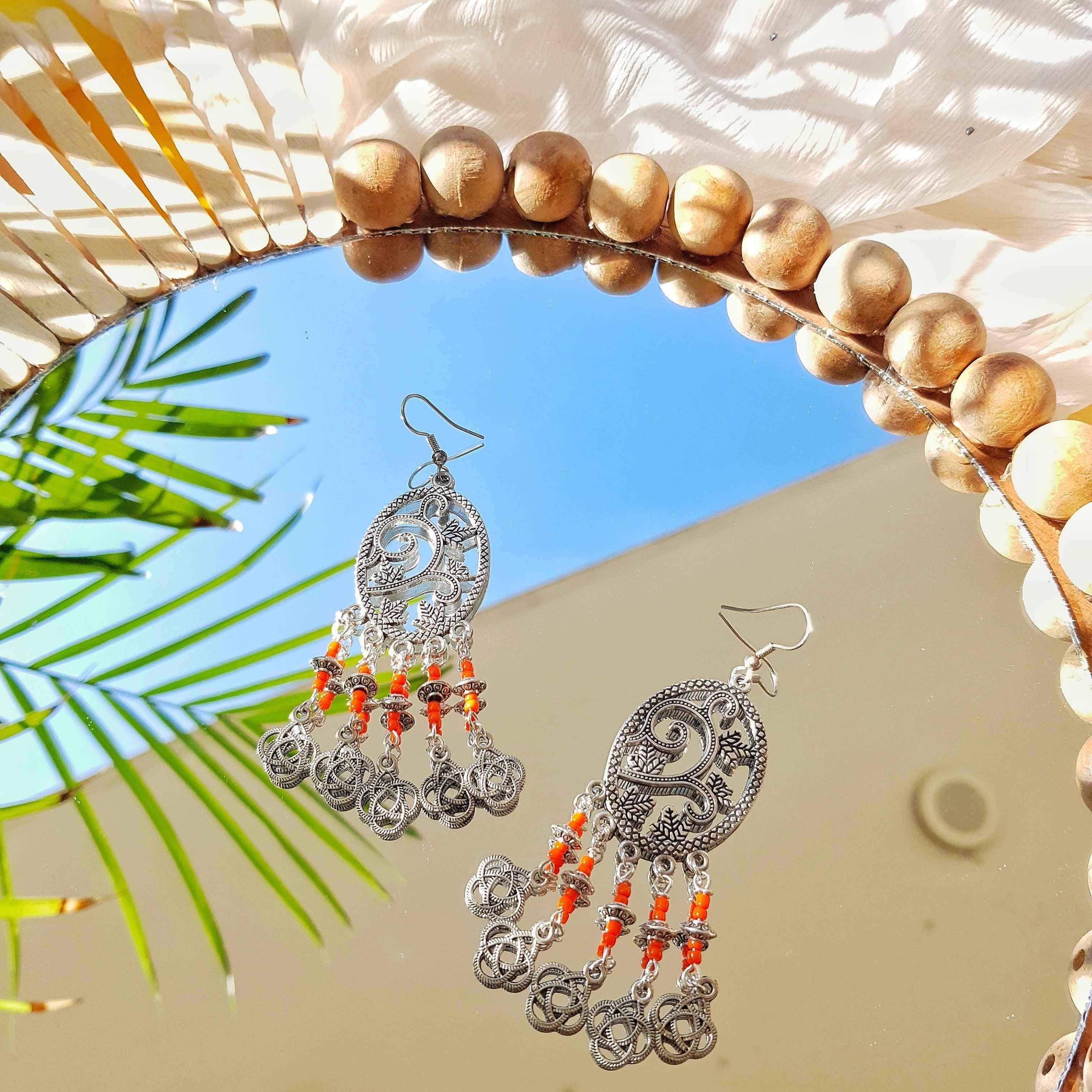 Avi Earrings - Rubinoo