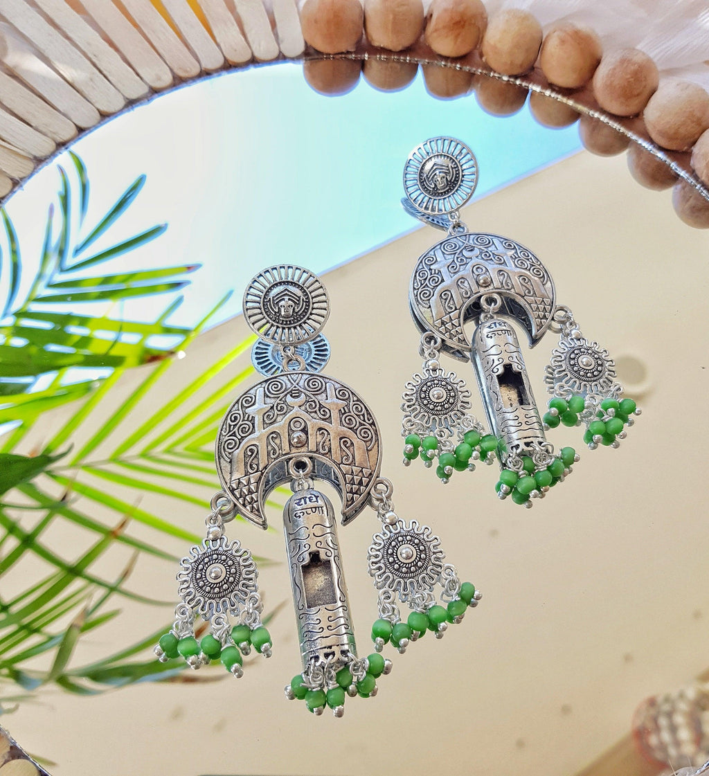 Melange Earrings - Rubinoo