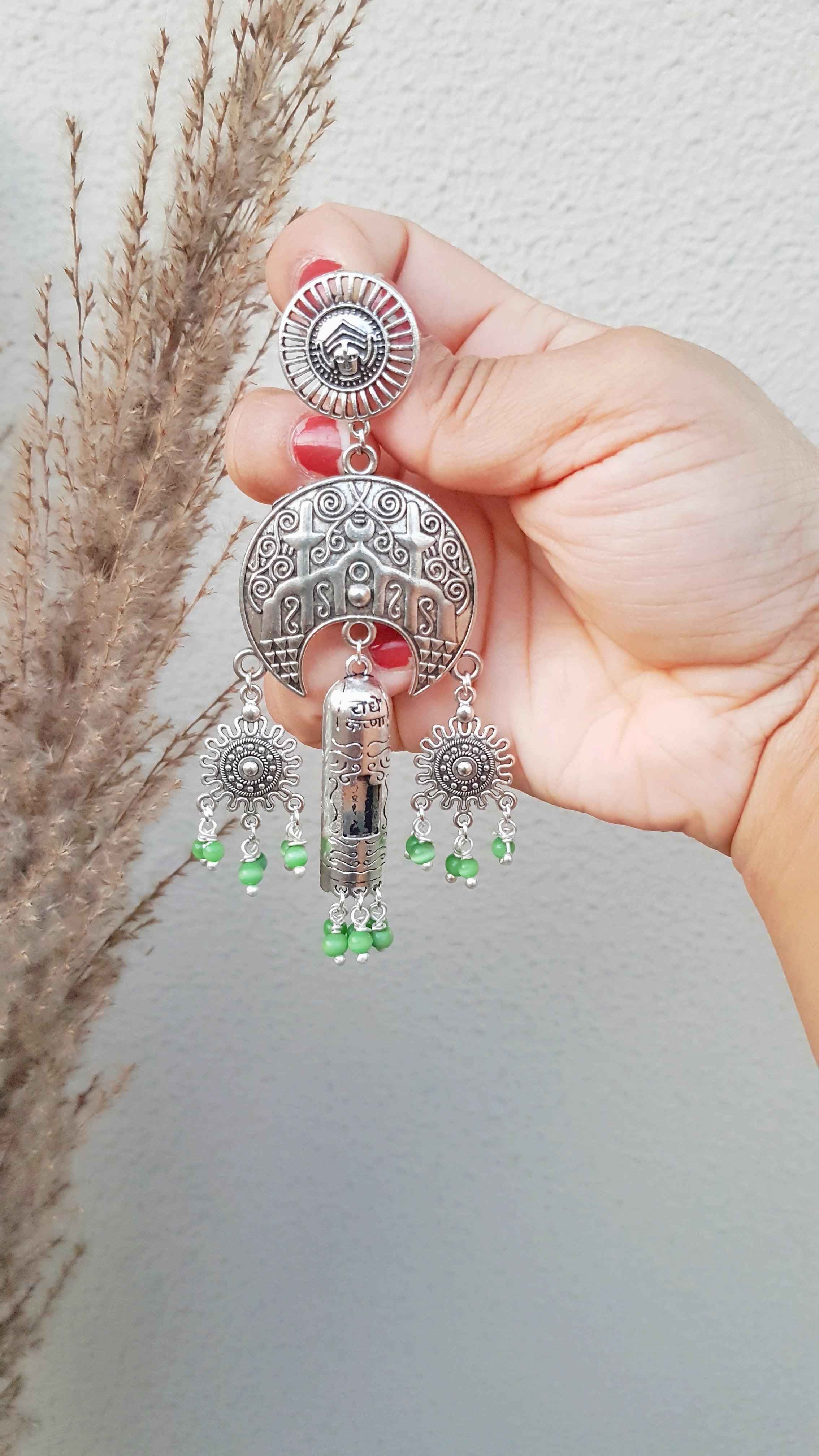 Melange Earrings - Rubinoo