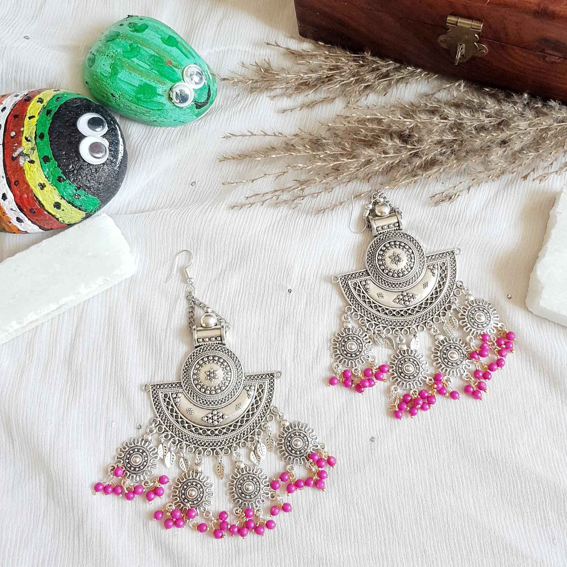 Elena Victorian Earrings - Rubinoo