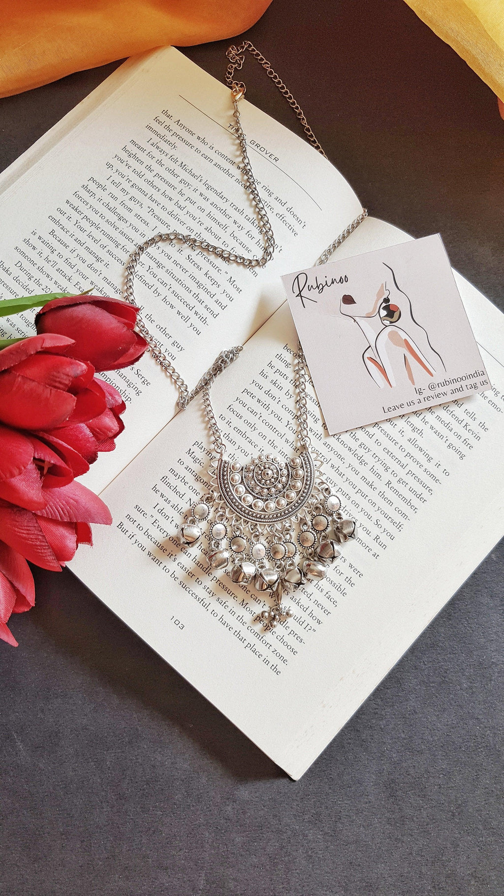 Jhanak Ghungroo Long Chain Pendant - Rubinoo
