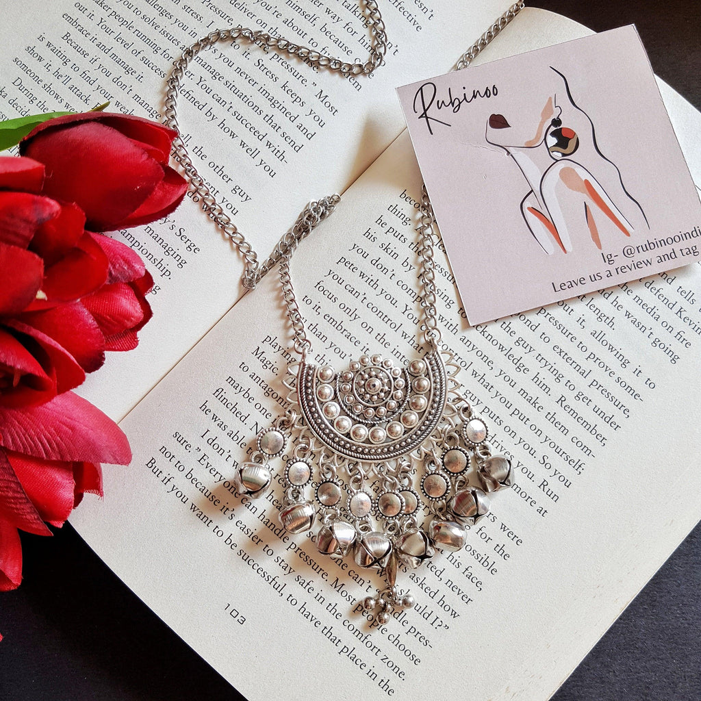 Jhanak Ghungroo Long Chain Pendant - Rubinoo