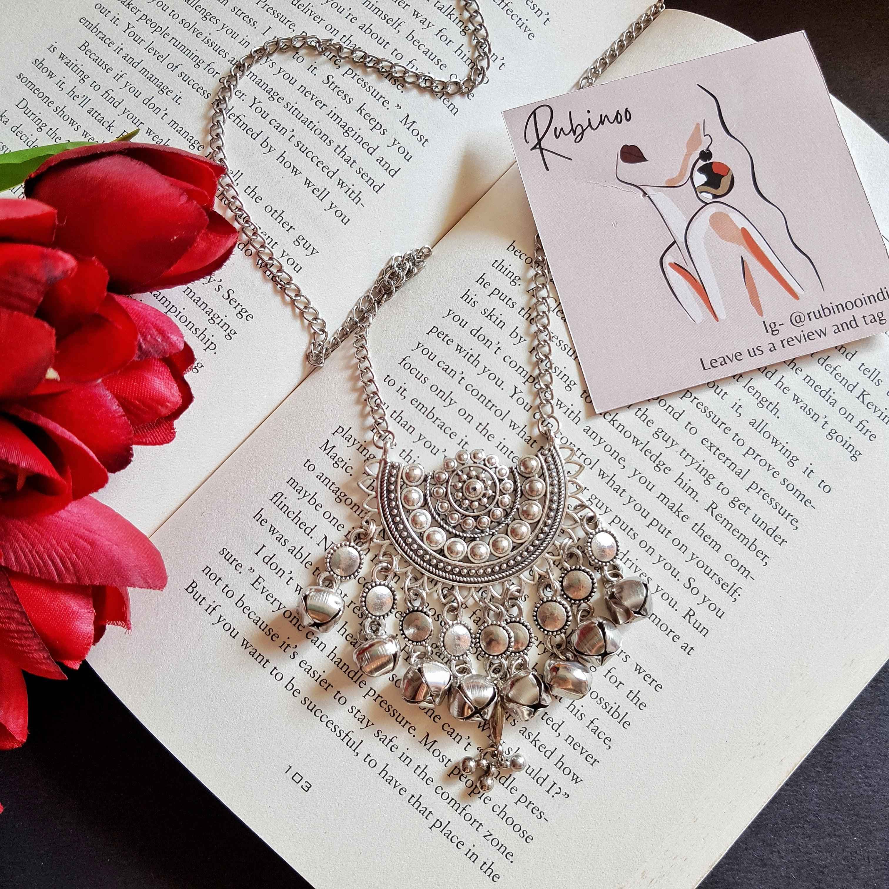 Jhanak Ghungroo Long Chain Pendant - Rubinoo