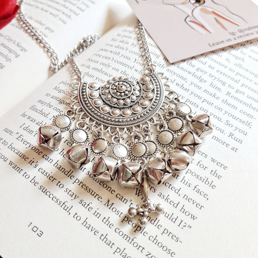 Jhanak Ghungroo Long Chain Pendant - Rubinoo