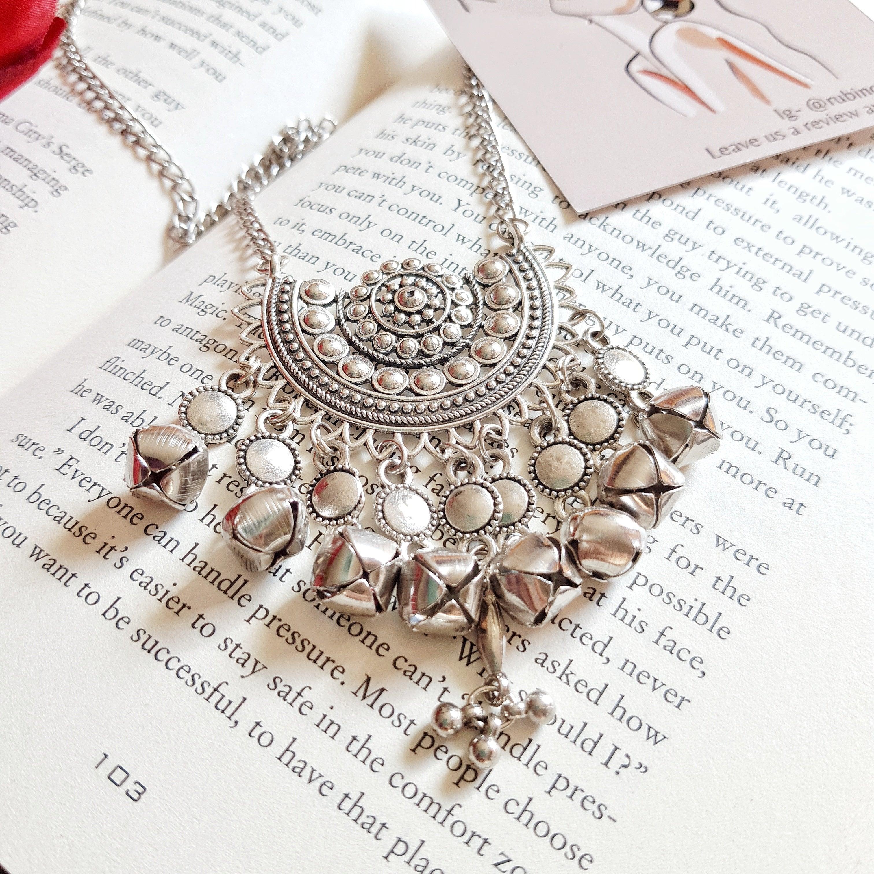 Jhanak Ghungroo Long Chain Pendant - Rubinoo