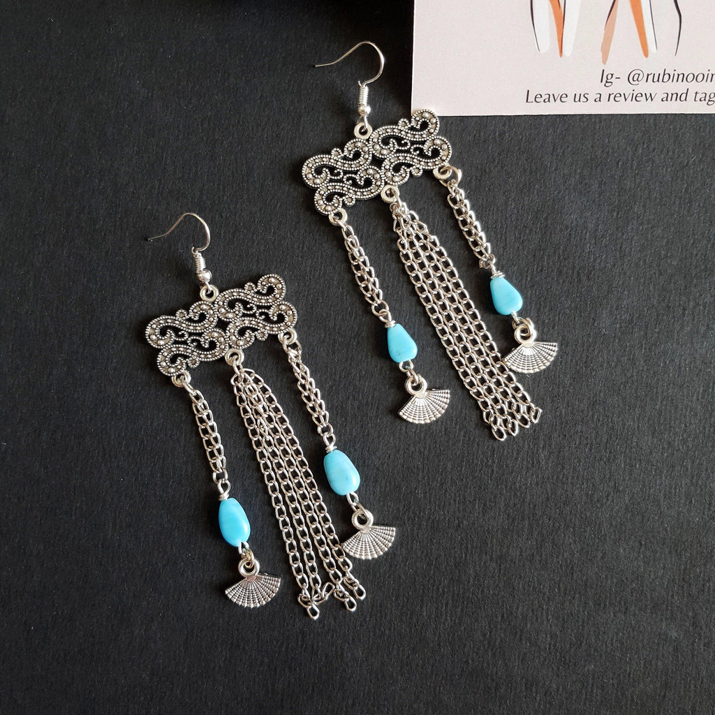 Iksu Earrings - Rubinoo