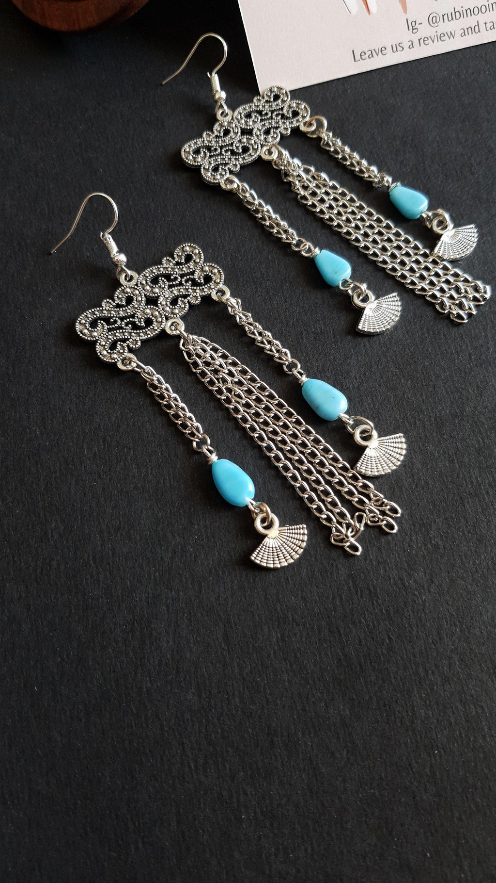 Iksu Earrings - Rubinoo
