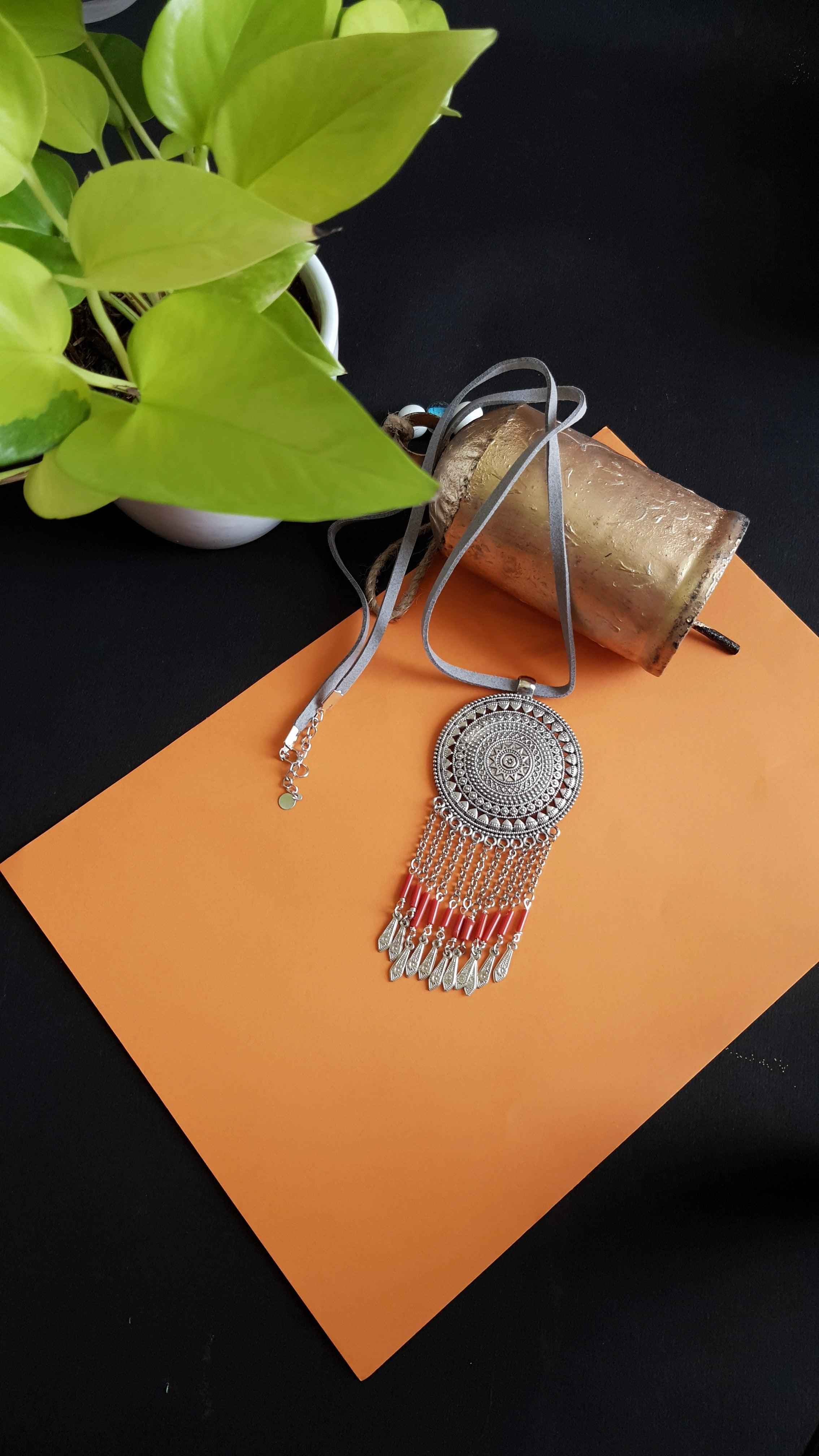 Albela Long Necklace - Rubinoo