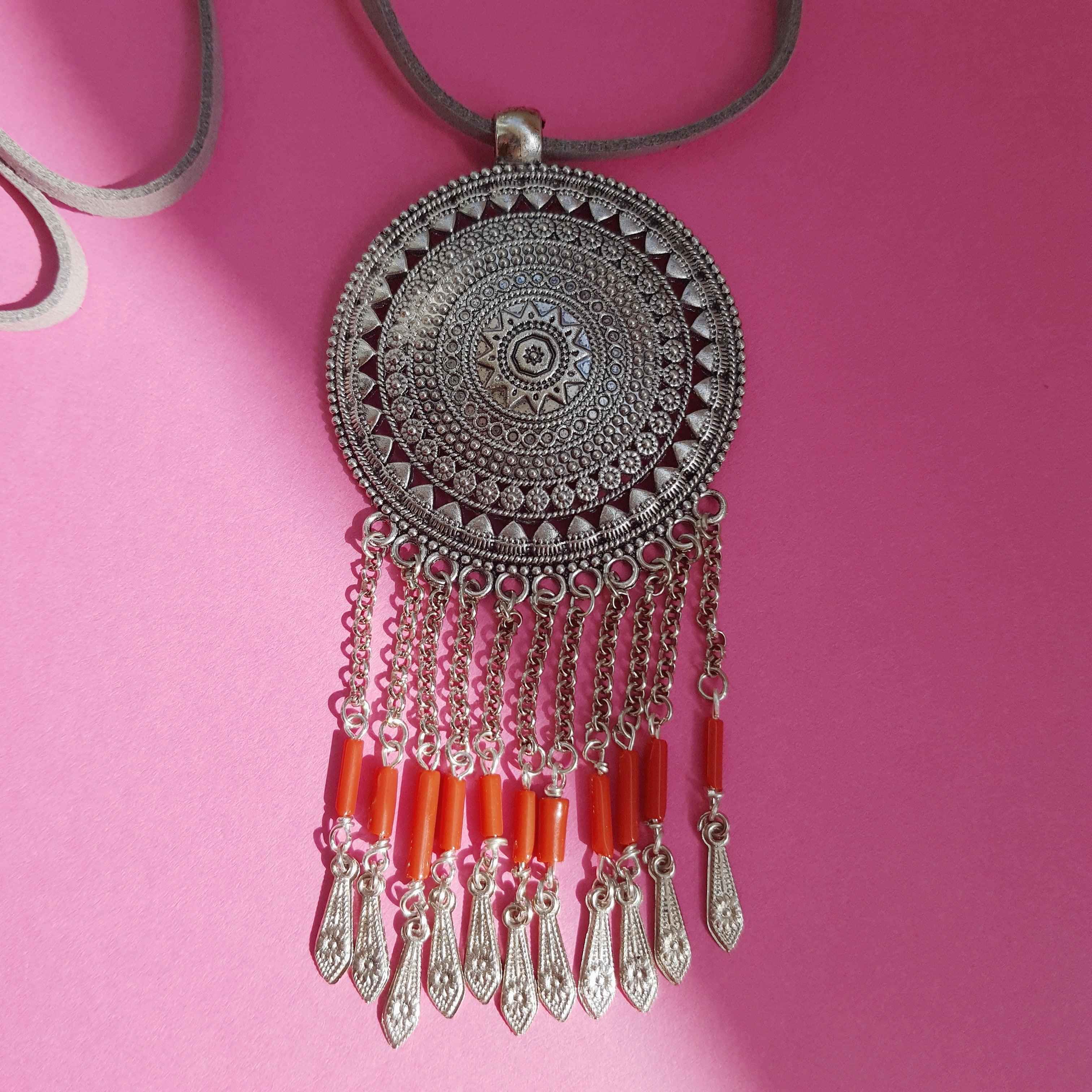 Albela Long Necklace - Rubinoo