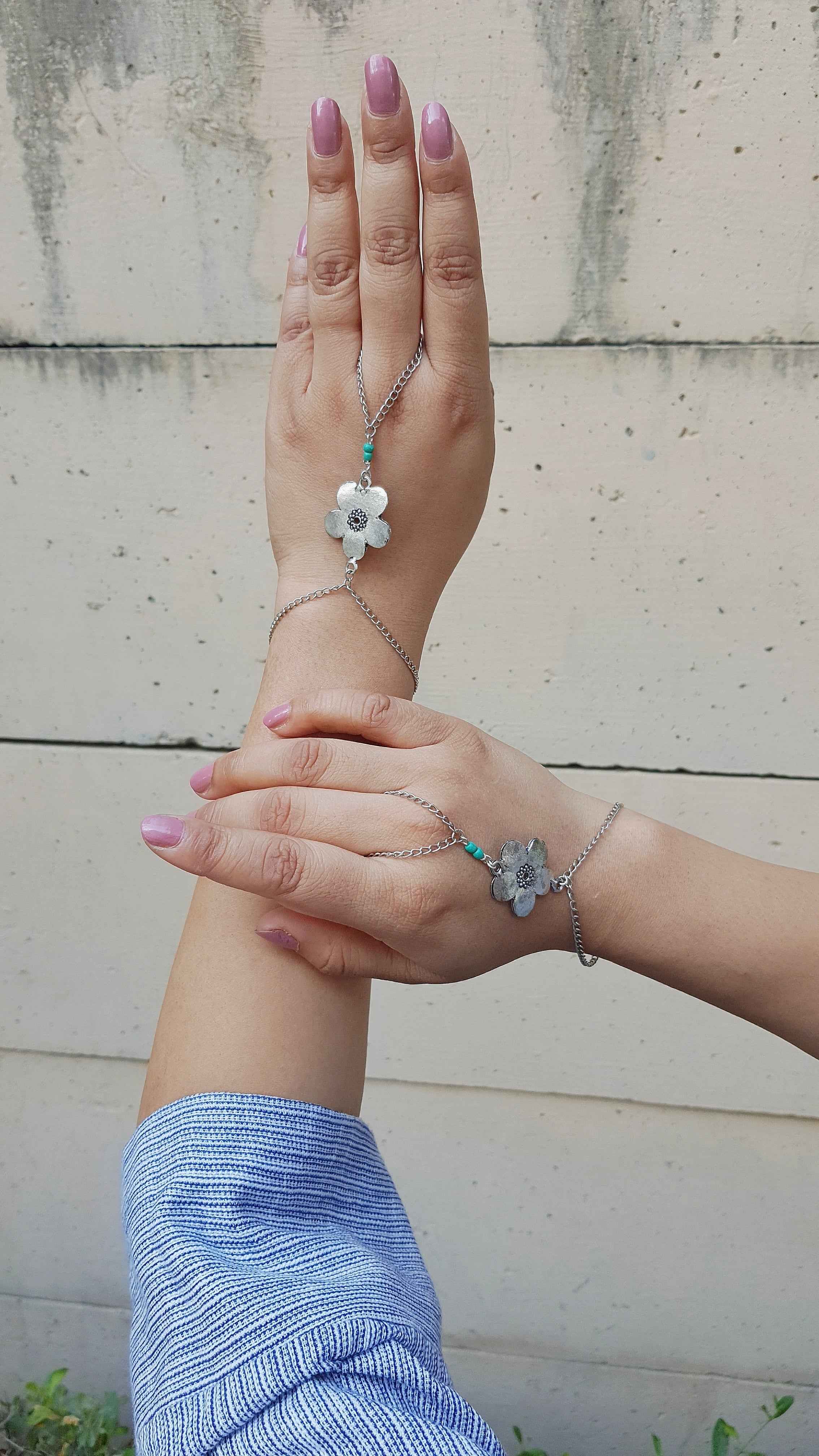 Ruhani hand chain - Rubinoo