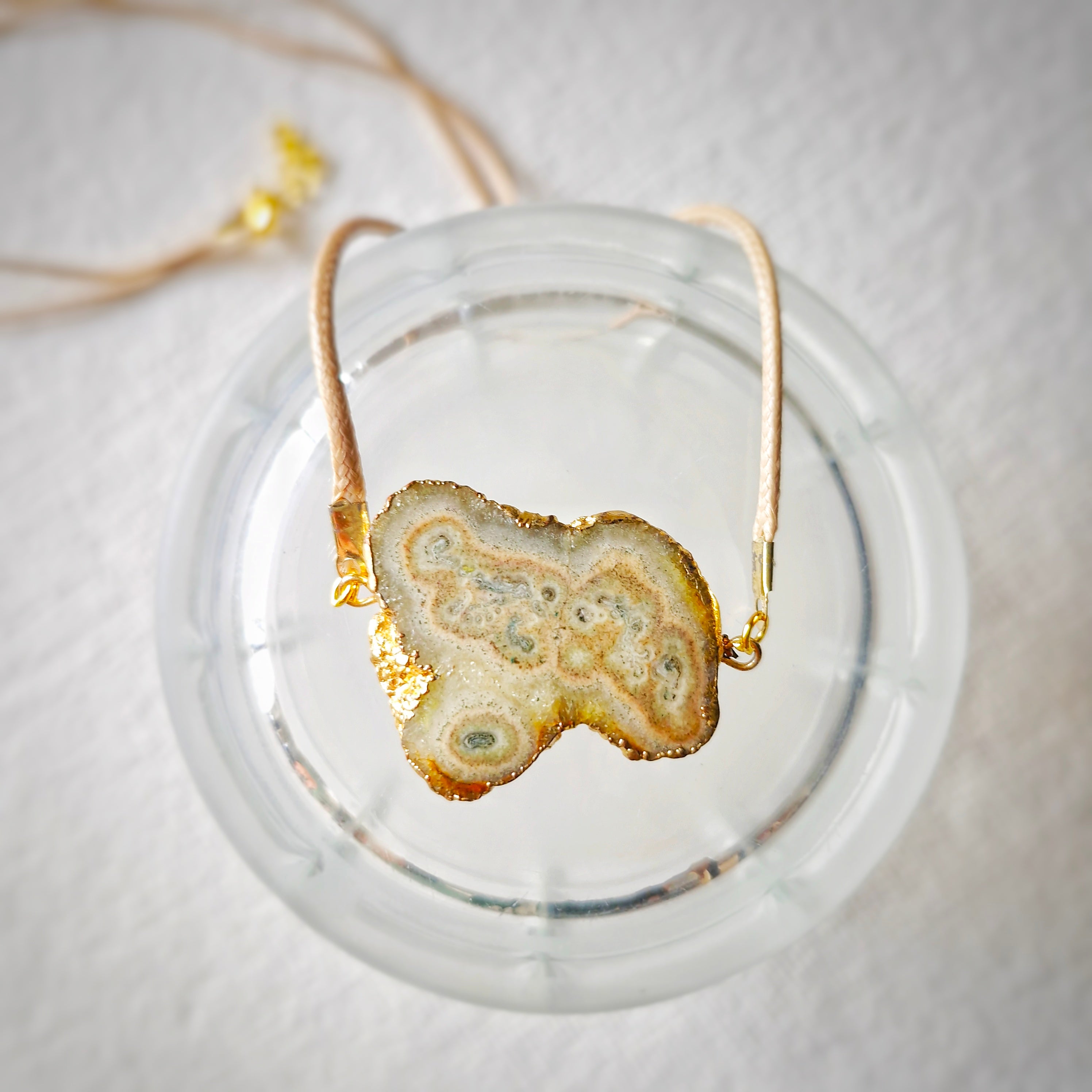 Luna Druzy Crystal Pendant