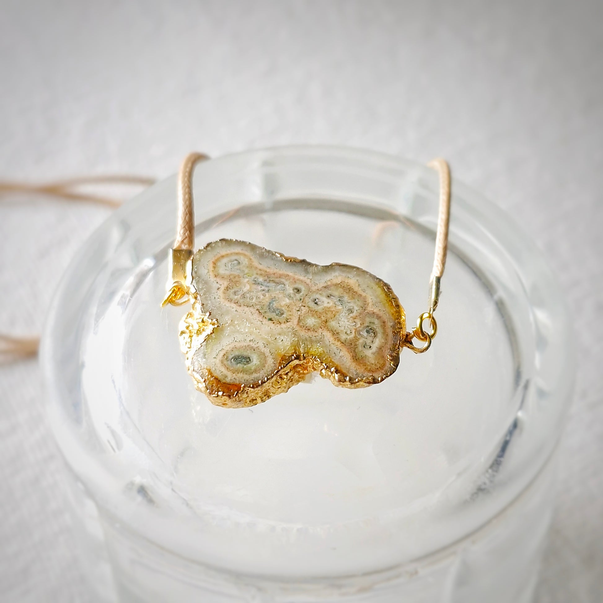 Luna Druzy Crystal Pendant
