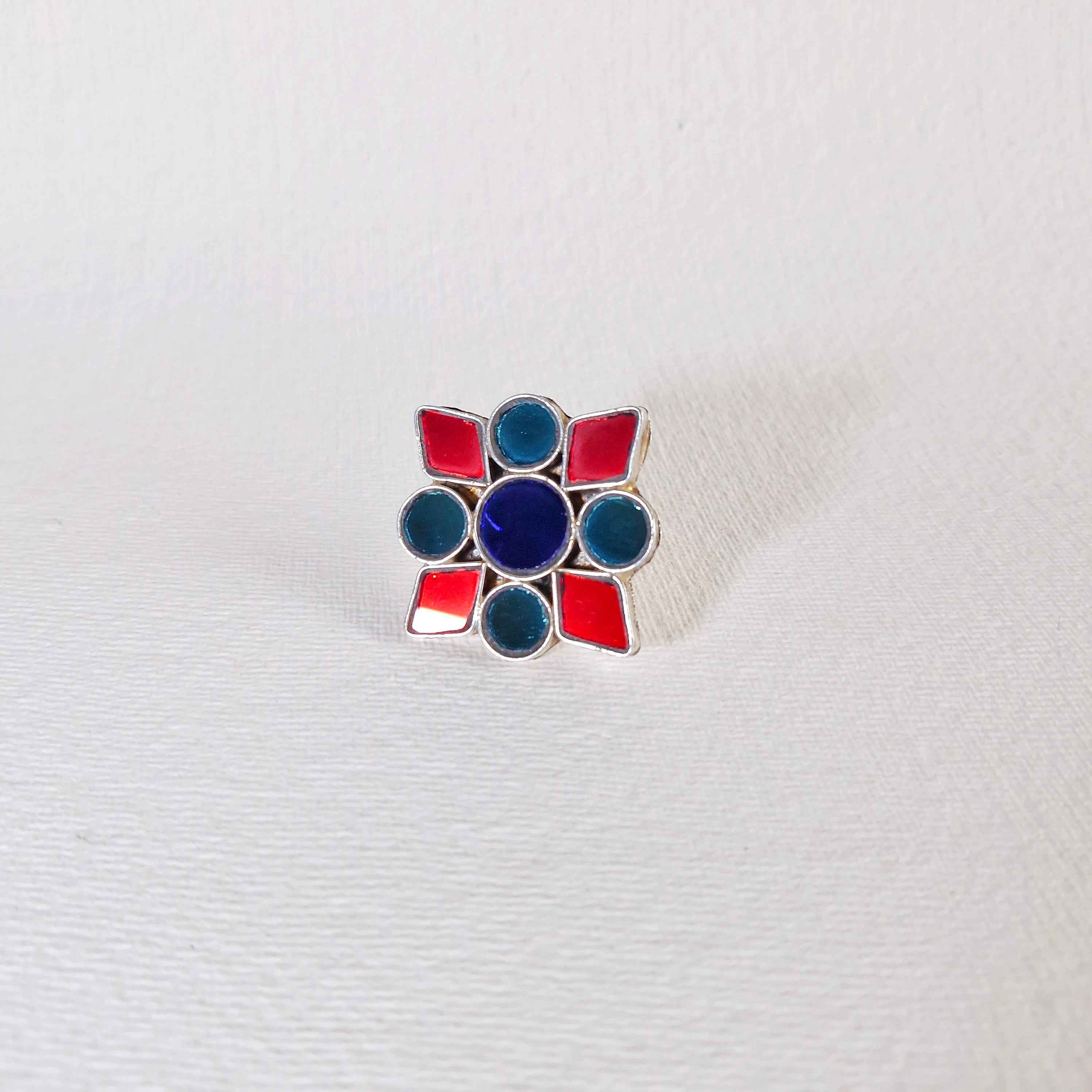 Ruhani Statement Ring - Rubinoo