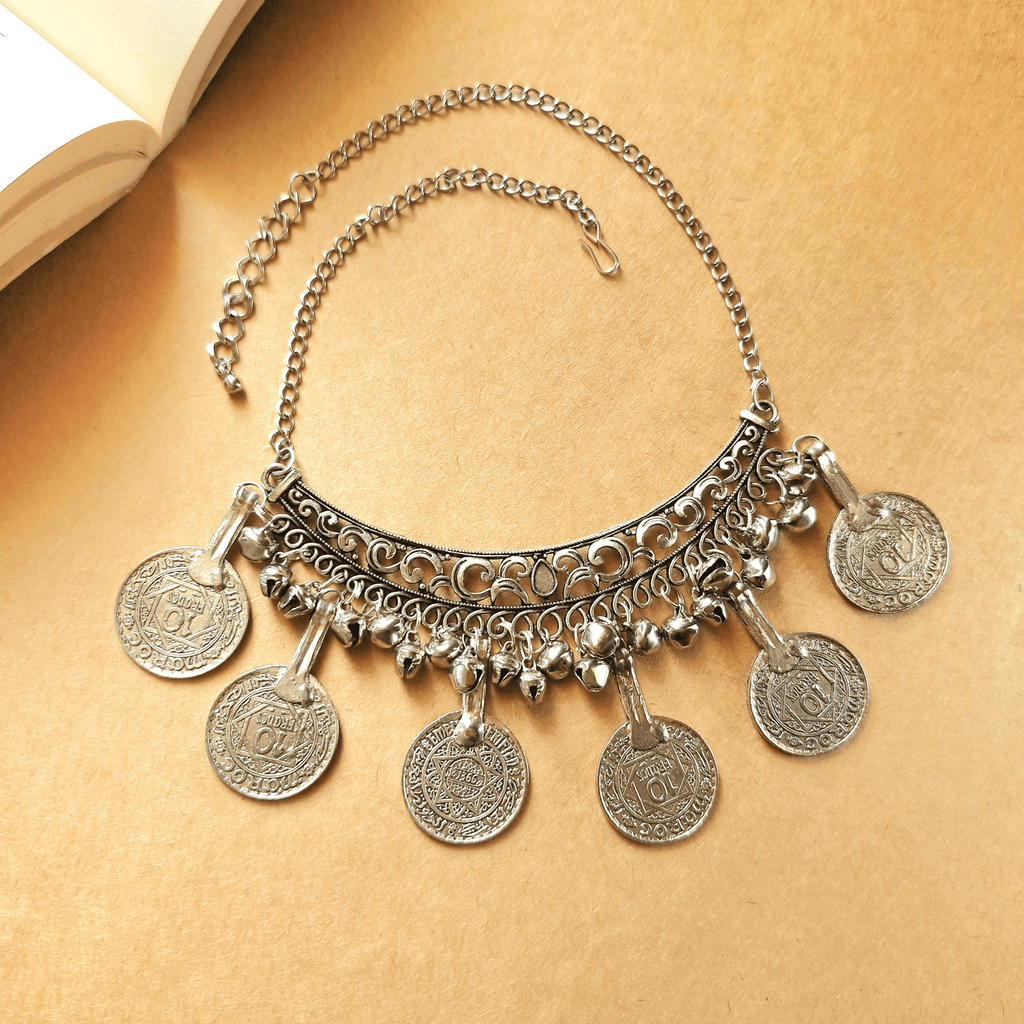 Heer Coin Choker - Rubinoo