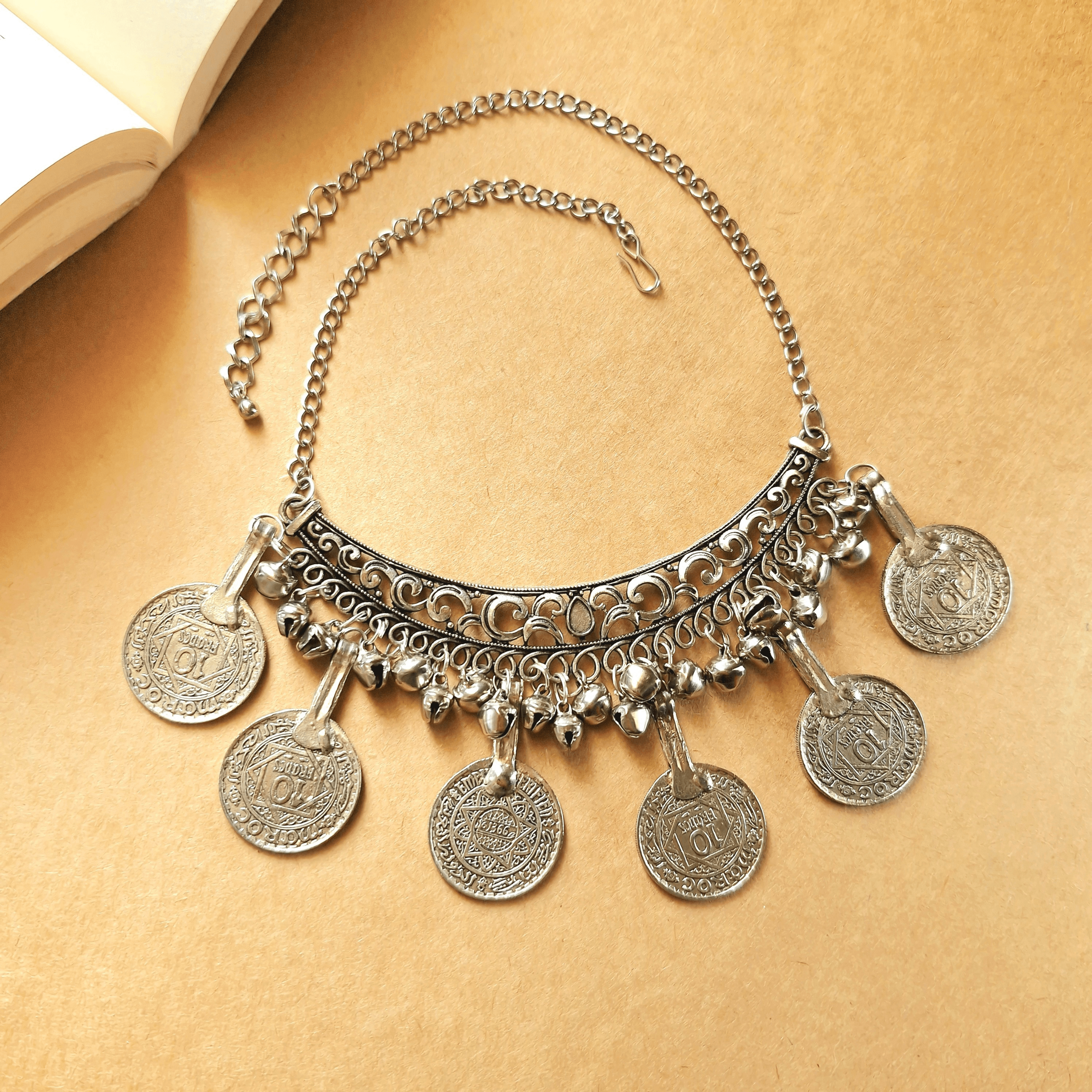 Heer Coin Choker - Rubinoo