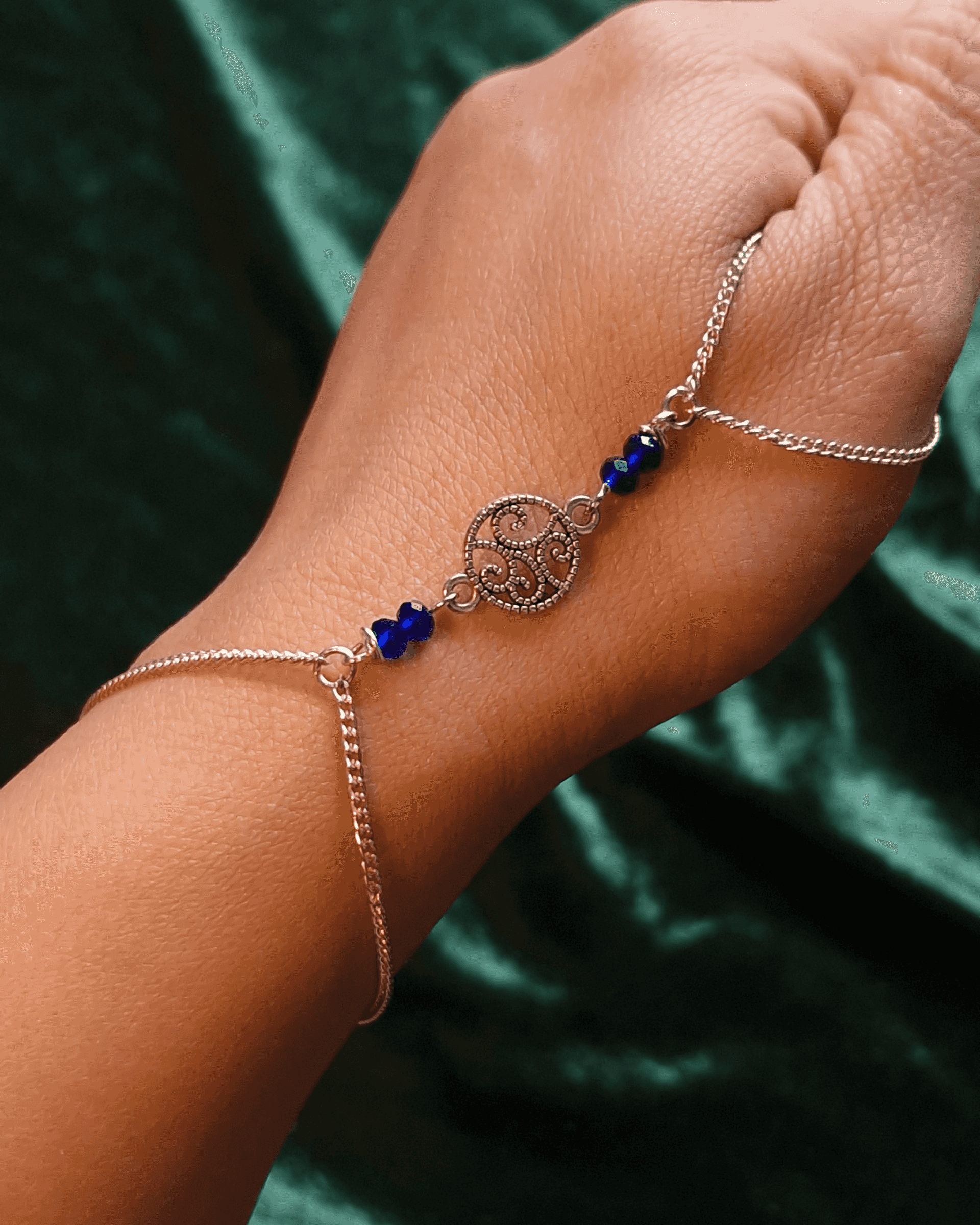 Zehra Hand ring chain bracelet