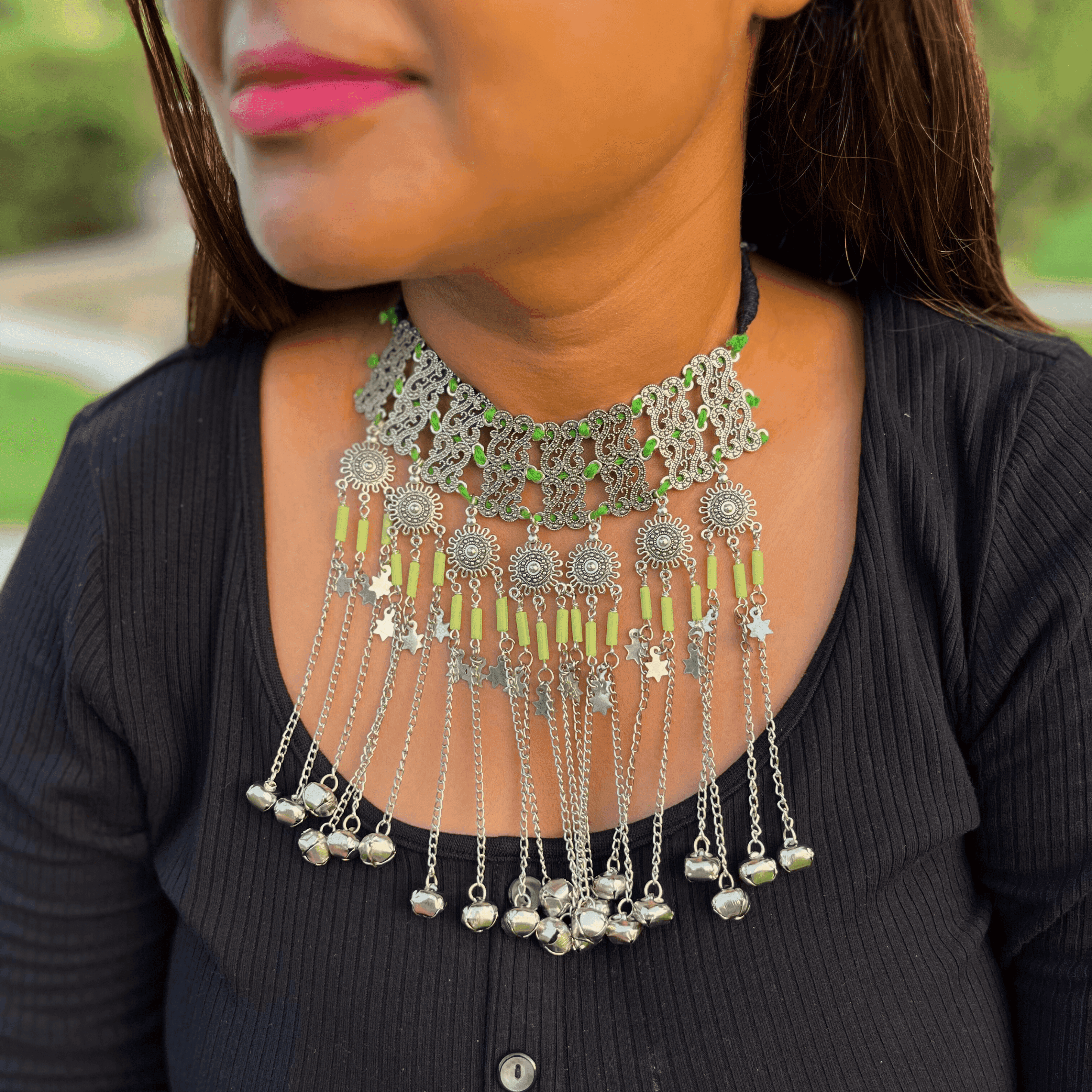 Riyan Choker Necklace - Rubinoo