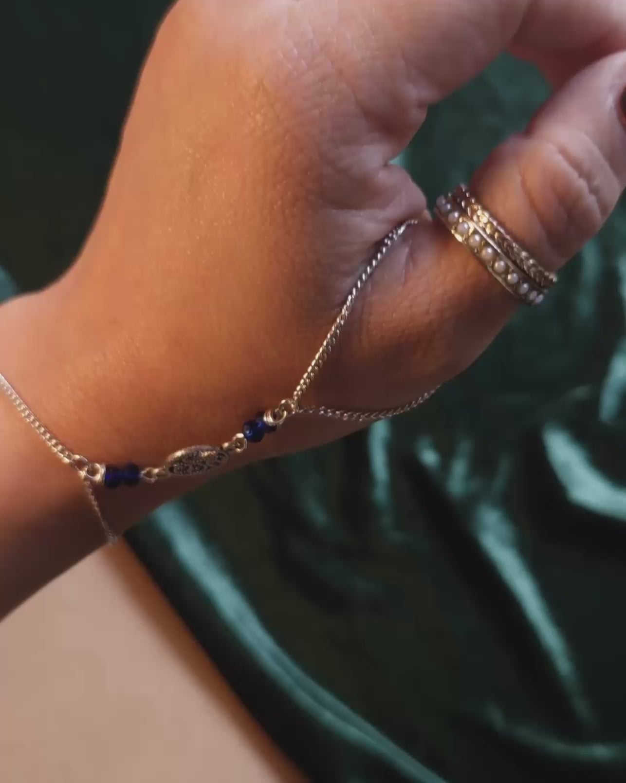 Zehra Hand ring chain bracelet