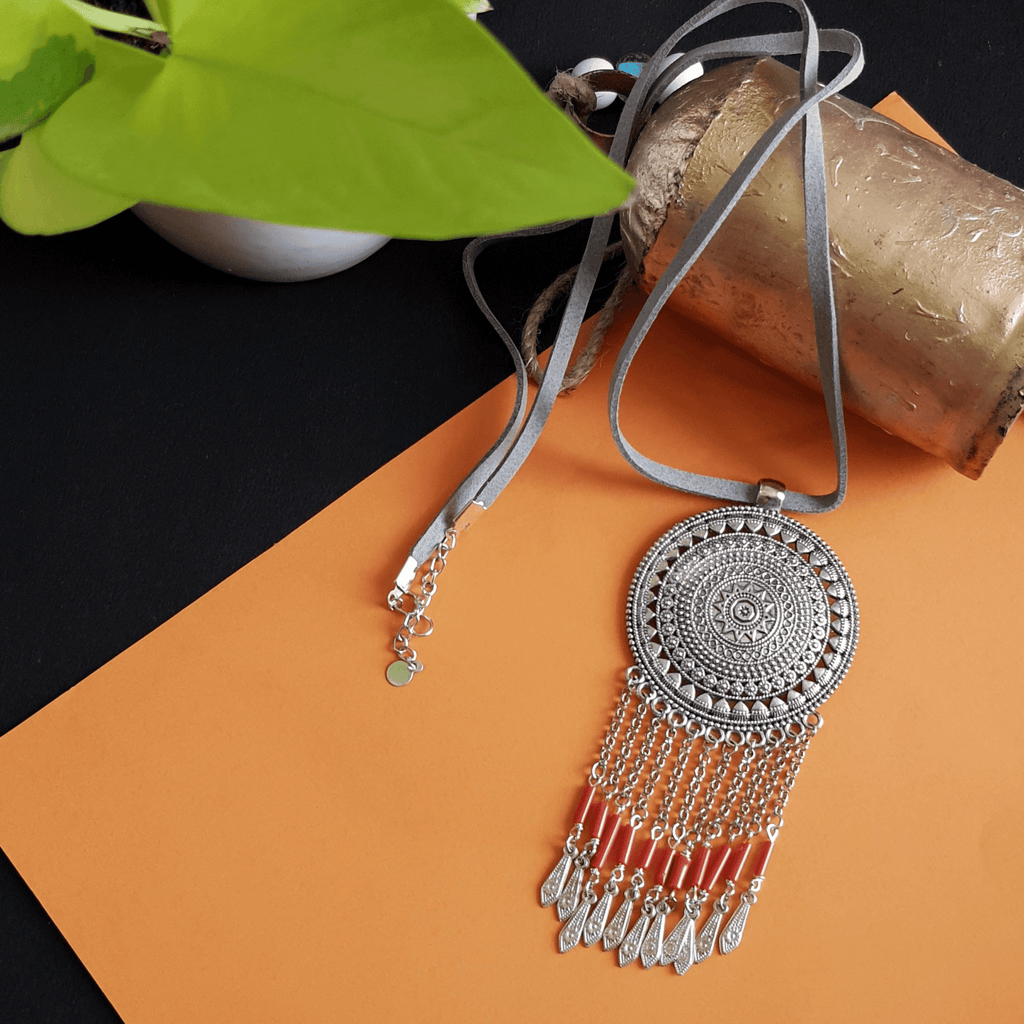 Albela Long Necklace - Rubinoo